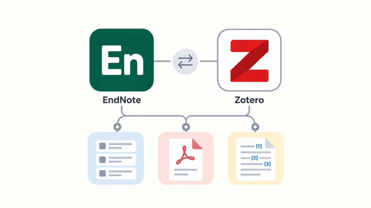 EndNote와 Zotero 비교: 2026년에는 어떤 문헌 관리 도구를 선택할까?