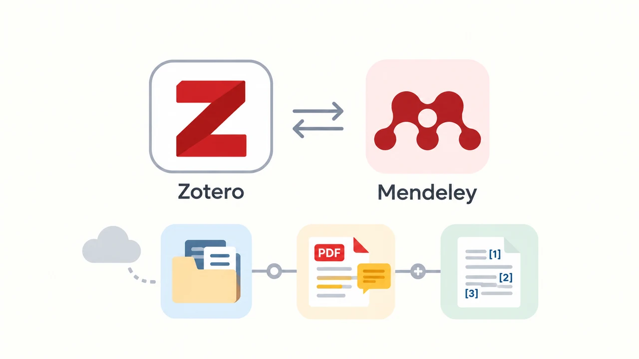 Zotero와 Mendeley 비교: 2026년에는 어떤 문헌 관리 도구를 써야 할까?